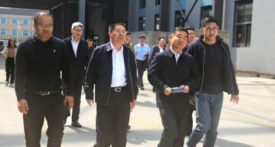 A delegation visitfrom the leaders of Xinjiang Production and Construction Corps，—Accompanied by Secretary Zhang Ying